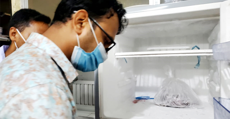 হাসপাতালের ফ্রিজে মাংস, জরিমানা ৭ হাজার