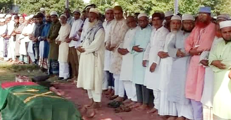 সিরাজগঞ্জে নিজ গ্রামে চিরনিদ্রায় শায়িত সেনাসদস্য শরীফ