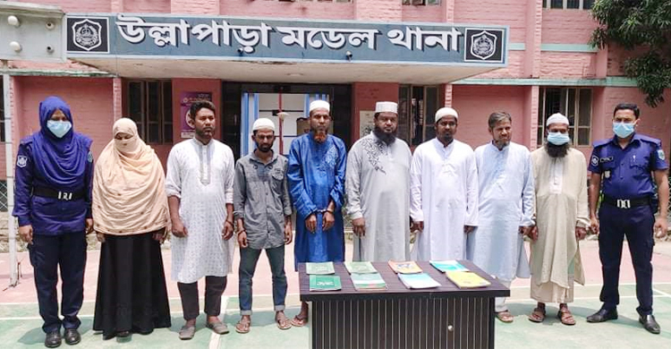 উল্লাপাড়ায় জামায়াত-শিবিরের ৮ নেতাকর্মী আটক