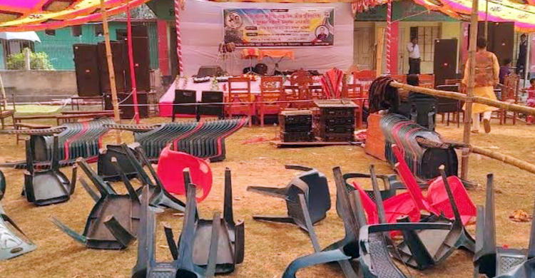 বিদ্যালয়ের আয়োজন পণ্ড করলো যুবলীগ-ছাত্রলীগ