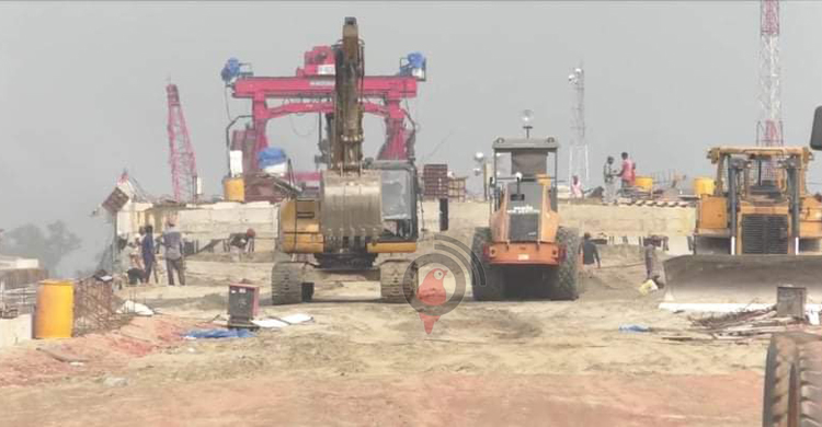 ঈদযাত্রায় ভোগাবে সিরাজগঞ্জের মহাসড়কে চারলেনের কাজ