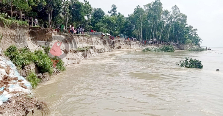 সিরাজগঞ্জে বিপৎসীমা অতিক্রম করেছে যমুনার পানি