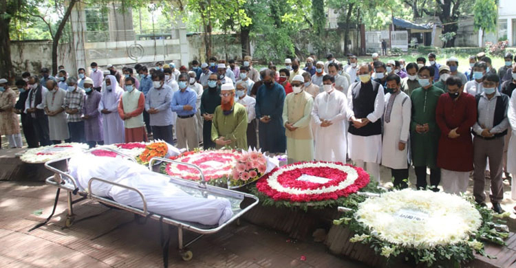 আজিমপুরে চিরনিদ্রায় শায়িত কবি হাবীবুল্লাহ সিরাজী