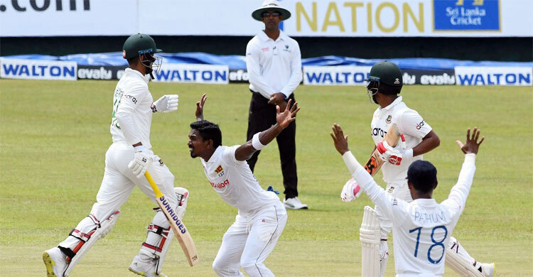 Jayawickrama’s six-for sets up Sri Lanka’s imposing lead