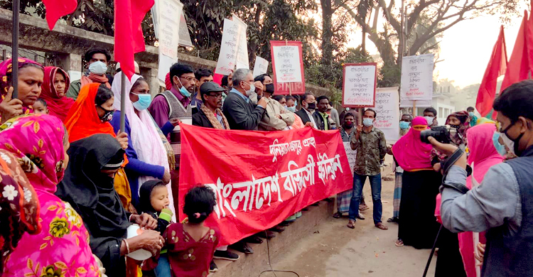 করোনাকালে বস্তিবাসীর জন্য রেশনের ব্যবস্থা দাবি