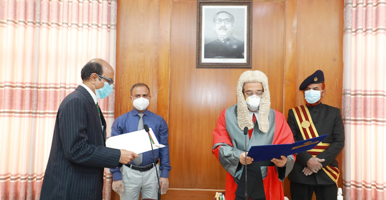 শপথ নিলেন পিএসসির নতুন চেয়ারম্যান