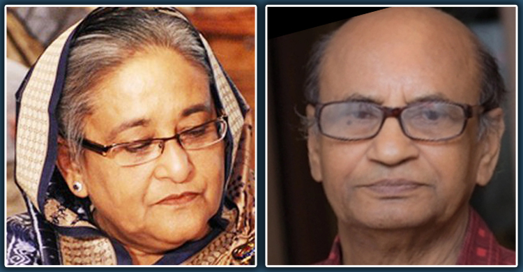 শিল্পী সমরজিৎ রায় চৌধুরীর মৃত্যুতে প্রধানমন্ত্রীর শোক