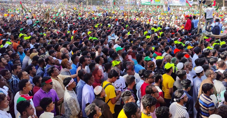 সিলেটের গণসমাবেশে চার লাখের বেশি নেতাকর্মী: বিএনপি