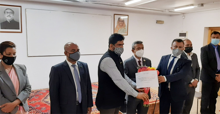 স্পেনে বাংলাদেশের রাষ্ট্রদূতের সঙ্গে আ.লীগ নেতাদের সাক্ষাৎ