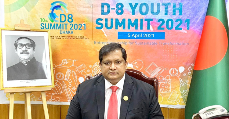 ডি-৮ যুব ফোরামের চেয়ারম্যানের দায়িত্ব নিলেন ক্রীড়া প্রতিমন্ত্রী