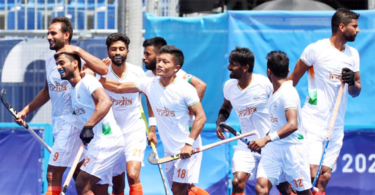 আর্জেন্টিনাকে হারিয়ে কোয়ার্টারে ভারত