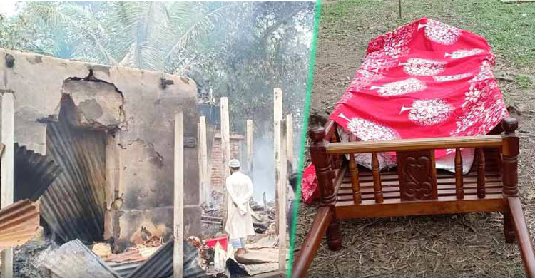 আগুনে পুড়ে মরলেন শিকলবন্দি আসমা