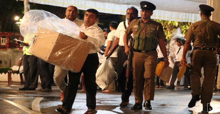 Rajapaksa in lead in SL presidential election