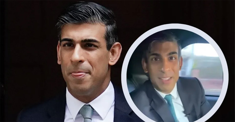 সিট বেল্ট বাঁধতে ‘ভুলে’ গেলেন ঋষি সুনাক