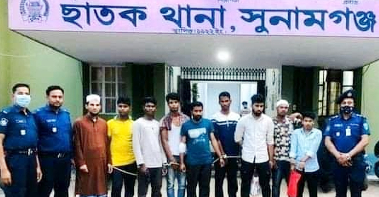 ছাতক থানায় হেফজতের হামলার ঘটনায় পুলিশের মামলা