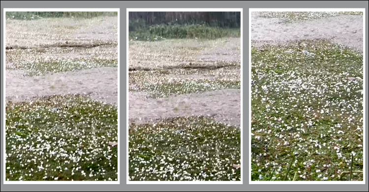 সুনামগঞ্জে মৌসুমের প্রথম শিলাবৃষ্টি