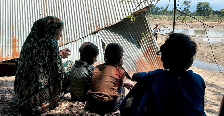 ‘কেউ কি নেই আমার ভাঙা ঘরটা মেরামত করে দেবেন’