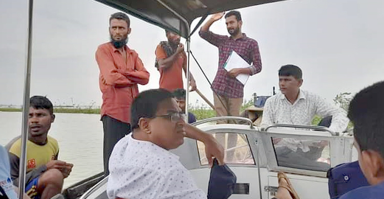 টাঙ্গুয়া-মাতিয়ান হাওরে মাছ শিকার, ৭ জেলের জরিমানা