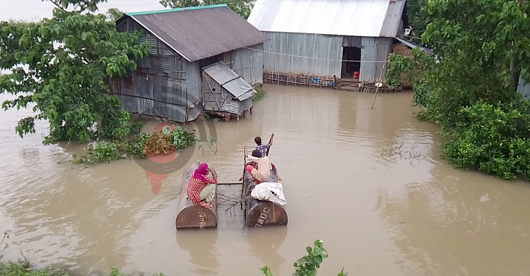 সুনামগঞ্জে ফের বন্যার শঙ্কা