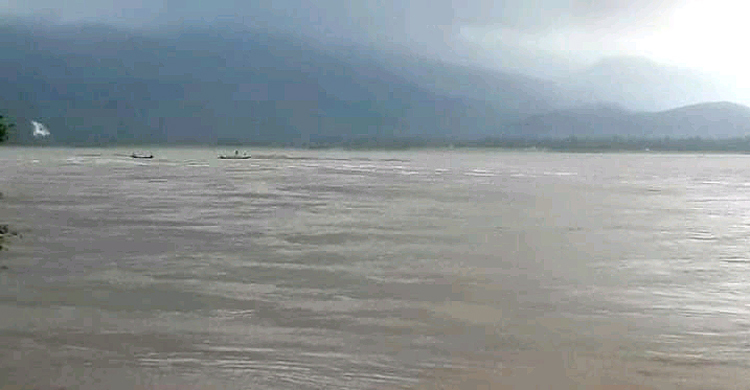 ভেসে আসা গাছ ধরতে গিয়ে নৌকাডুবি, মাঝি নিখোঁজ