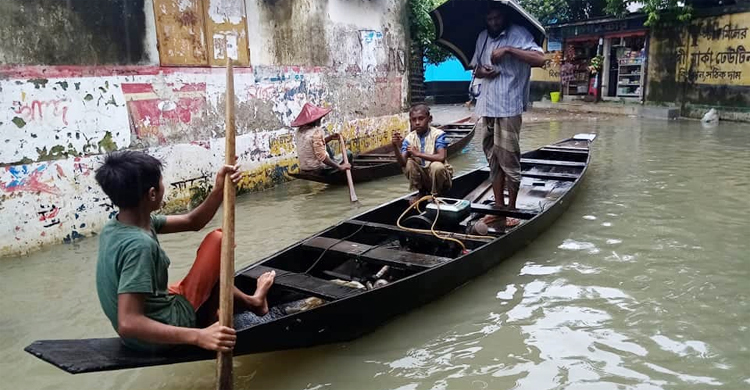 সুনামগঞ্জে ফের বাড়ছে নদ-নদীর পানি, নিম্নাঞ্চল প্লাবিত