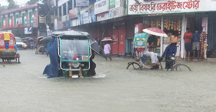 সুনামগঞ্জে আবারও বন্যা, নিম্নাঞ্চল প্লাবিত