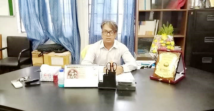 শাবিপ্রবির নৃবিজ্ঞান বিভাগের প্রধান অধ্যাপক জাকারিয়া