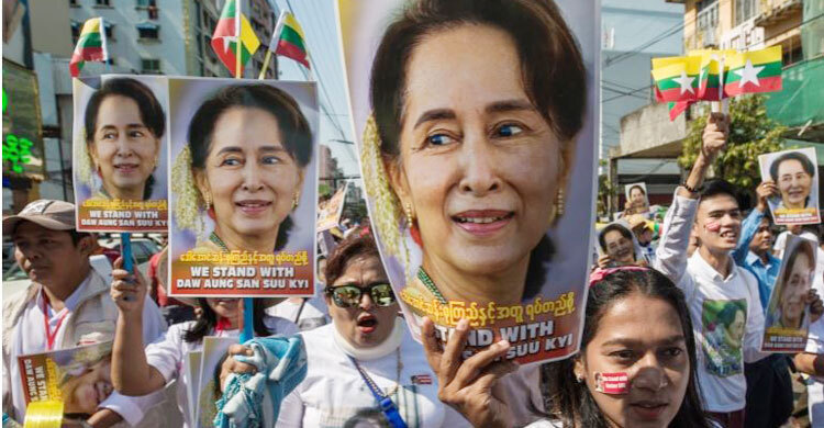 West condemns Myanmar coup, calls for election result to be upheld