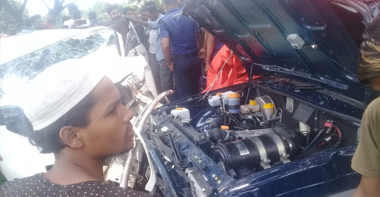 সড়কে প্রাণ গেলো দাদা-নাতির