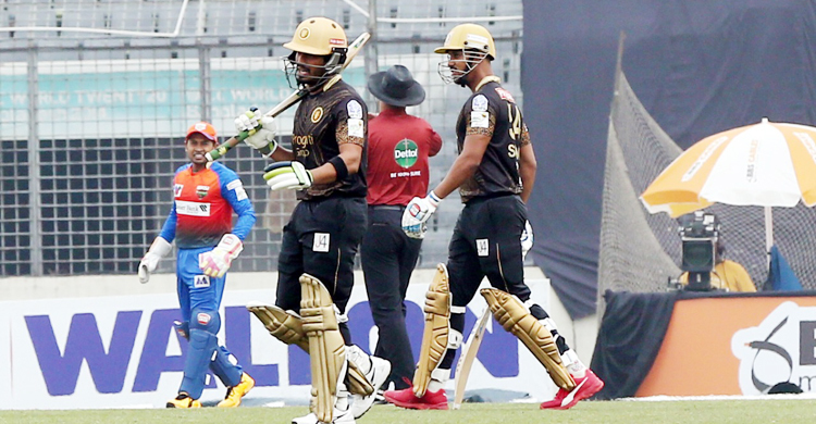 মিঠুনের ব্যাটে ঝড়, রান পেলেন সৈকতও