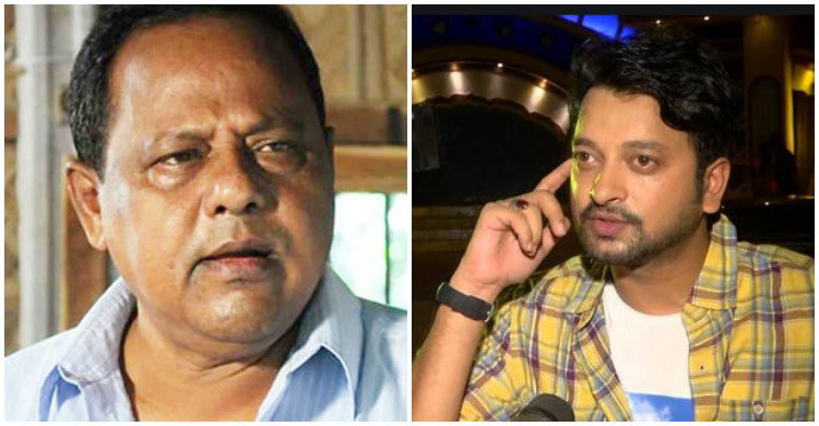প্রথম সিনেমার প্রযোজককে শ্রদ্ধায় বিদায় দিলেন সাইমন