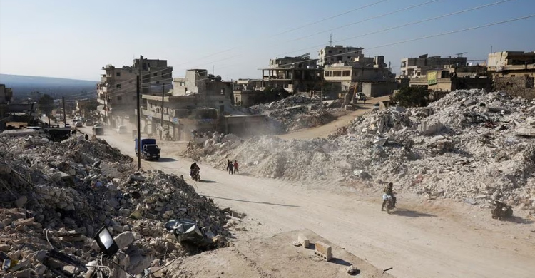 Two people died of cholera in northwest Syria post-quake