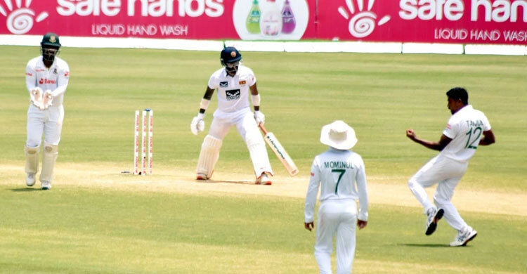 Taijul keeps chipping away at SL to give Bangladesh slim chance