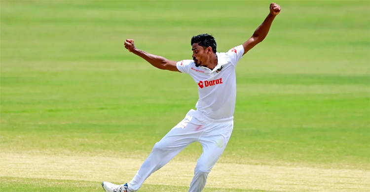 ১৯৯ রান করা ম্যাথিউজকে এবার শূন্যতেই ফেরালেন তাইজুল