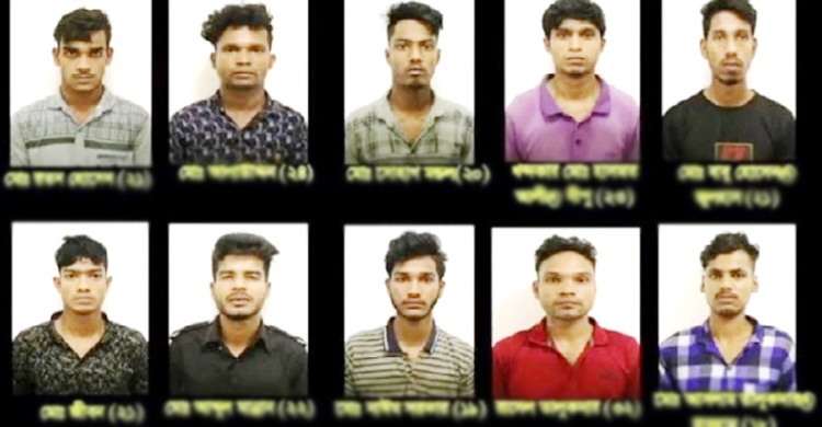বাসে ডাকাতি-ধর্ষণ: তিনদিনের রিমান্ডে ৬ আসামি