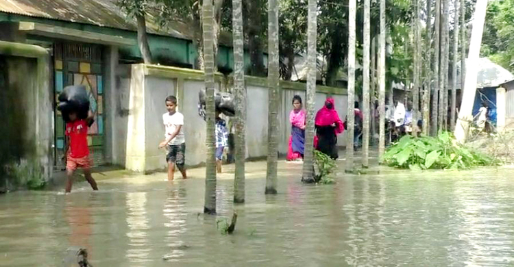 টাঙ্গাইলে বাড়ছে নদীর পানি, শতাধিক গ্রাম প্লাবিত