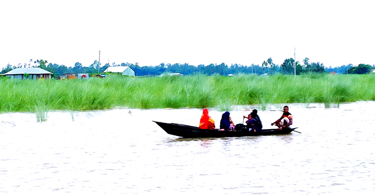 বিপৎসীমার ওপরে টাঙ্গাইলের সব নদ-নদীর পানি