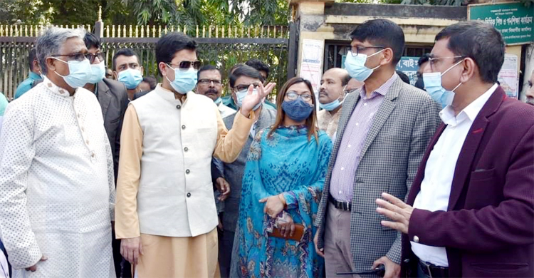 ‘বঙ্গবন্ধু চত্বর সংলগ্ন এলাকায় পথচারীবান্ধব সড়ক করা হবে’