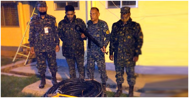 রামপাল তাপবিদ্যুৎ কেন্দ্রের ২০০ কেজি চোরাই তার উদ্ধার