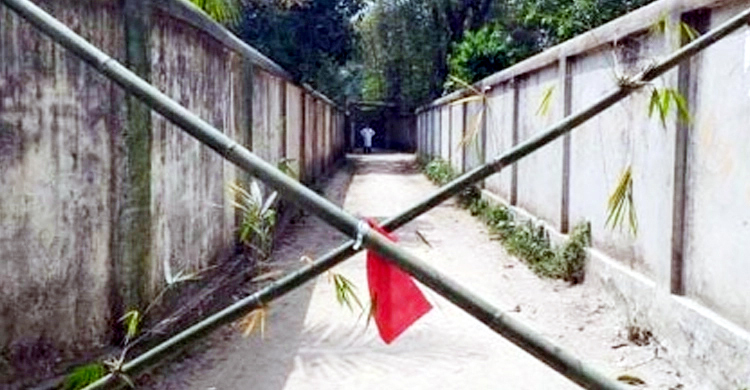 বগুড়া পৌরসভার ৯ এলাকা লকডাউন