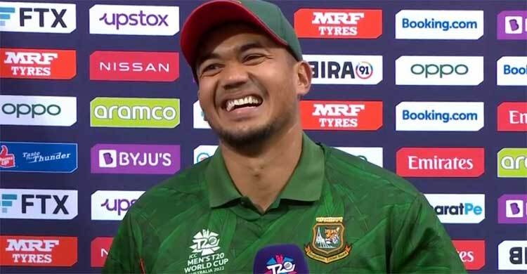 দুর্দান্ত বোলিং করে ম্যাচ সেরা হলেন তাসকিন