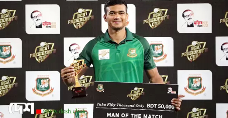 চ্যাম্পিয়ন হতে চান তাসকিন