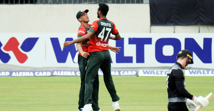 শরিফুলের সাথে উদযাপন, পেছনের গল্প শোনালেন তাসকিন