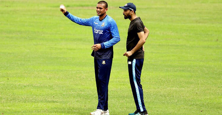 Taskin seeks Mashrafe’s help to master slower delivery