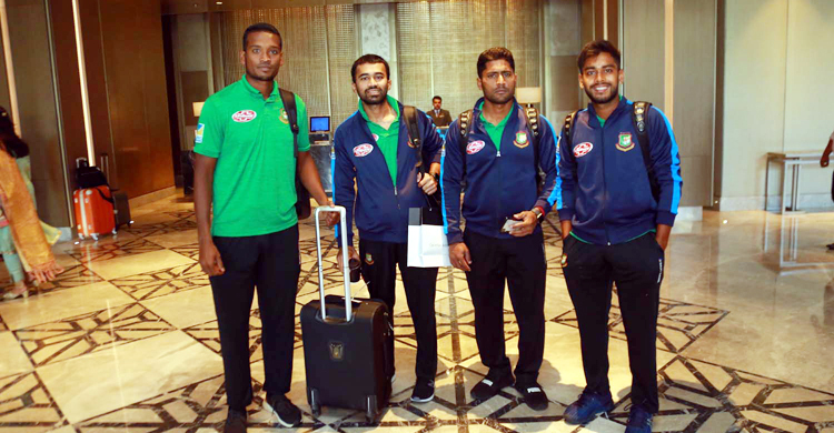 ইন্দোর ছেড়ে কলকাতার পথে বাংলাদেশ দল
