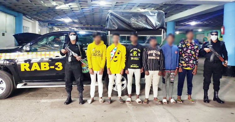 মোহাম্মদপুরে দুই ‘কিশোর গ্যাং’র ৬ জন আটক