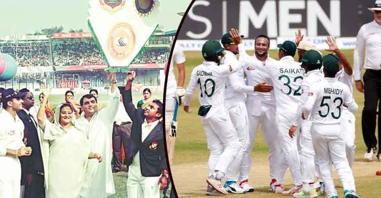 সাদা পোশাকে টাইগারদের ১৯ বছর