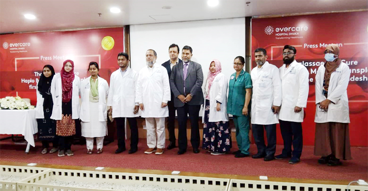 দেশে প্রথমবারের মতো থ্যালাসেমিয়া রোগীর ‘হ্যাপলো ট্রান্সপ্লান্ট’