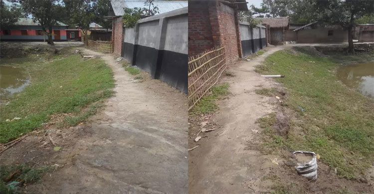 একটি রাস্তা নিয়ে যত সমস্যা
