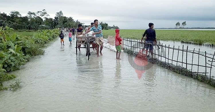 বন্যায় ক্ষতিগ্রস্তদের জন্য ৩৬ লাখ টাকা-শুকনা খাবার বরাদ্দ